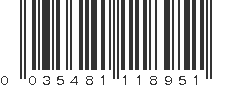 UPC 035481118951