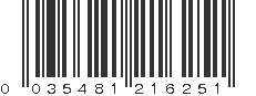 UPC 035481216251