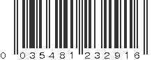 UPC 035481232916