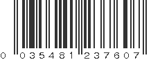 UPC 035481237607