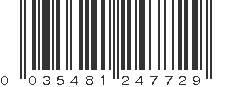 UPC 035481247729