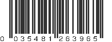 UPC 035481263965