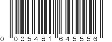 UPC 035481645556