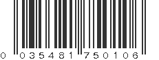 UPC 035481750106