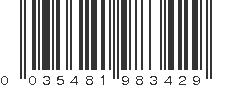 UPC 035481983429