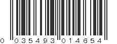 UPC 035493014654