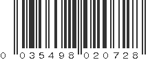 UPC 035498020728