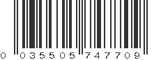 UPC 035505747709