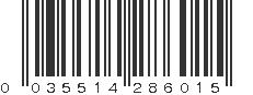 UPC 035514286015