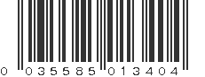 UPC 035585013404