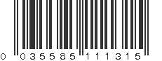 UPC 035585111315