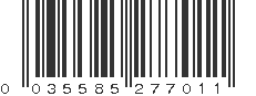 UPC 035585277011