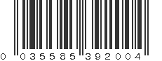 UPC 035585392004