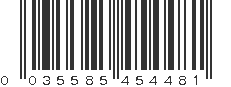 UPC 035585454481