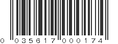 UPC 035617000174