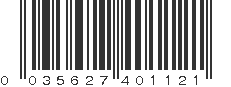 UPC 035627401121