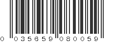 UPC 035659080059