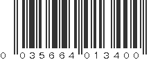 UPC 035664013400