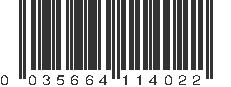 UPC 035664114022