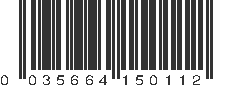 UPC 035664150112