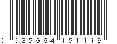 UPC 035664151119