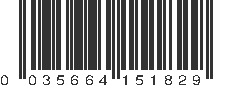 UPC 035664151829