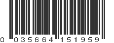 UPC 035664151959