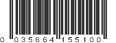 UPC 035664155100