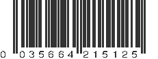 UPC 035664215125