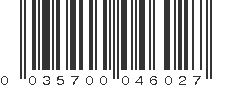 UPC 035700046027