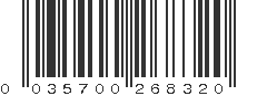 UPC 035700268320