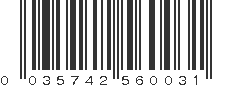 UPC 035742560031