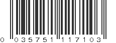 UPC 035751117103