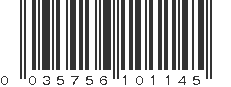 UPC 035756101145