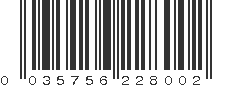 UPC 035756228002