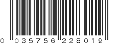 UPC 035756228019