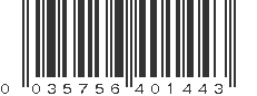 UPC 035756401443