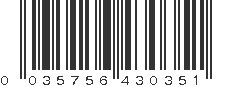 UPC 035756430351