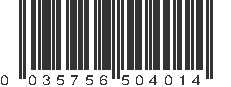 UPC 035756504014