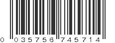 UPC 035756745714