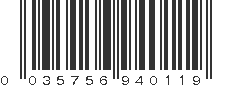 UPC 035756940119