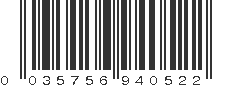 UPC 035756940522