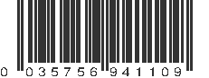 UPC 035756941109