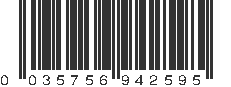 UPC 035756942595