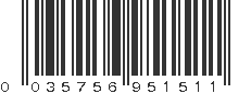 UPC 035756951511