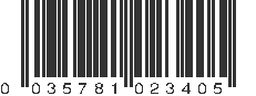 UPC 035781023405