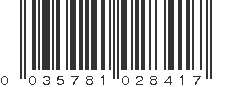 UPC 035781028417