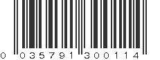 UPC 035791300114