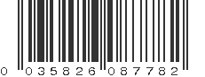 UPC 035826087782