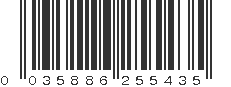 UPC 035886255435